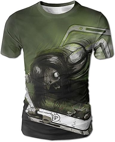 MASAGE Adult Cell Phone Monster Shirts Hipster Print Design Blouse Tops