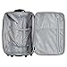 Olympia U.S.A. Let's Travel 2 Piece Carry-On Luggage Set, Black