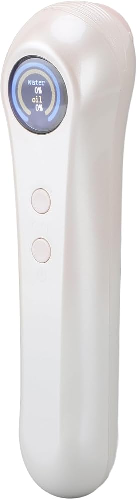 Skin Hydration Tester Monitor, Professional Portable Digital Moistures Analyzer Meter Tool, Multifunctional Hydration Test an