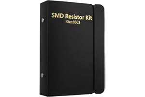EMGTMS Y&Z 0603 Resistors Kit, 1% 0603 SMD Resistor Assorted Folder,170value x 50pcs = 8500pcs,Sample Book Kit for Electronic Components. (Resistor-0603)