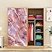 AMAZING WALL Pink Marble Sticker Wall Decor Contact Paper Film DIY Home Decoration Living Room Bedroom 15.7x70.87