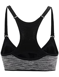 Henny Rue Sujetador deportivo cómodo para mujer, sostén de yoga de apoyo bajo