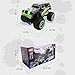 SZJJX RC Cars Rock Off-Road Waterproof Vehicle Crawler Truck 2.4Ghz 2WD High Speed 1:18 Radio Remote Control Racing Buggy Electric Fast Race Hobby