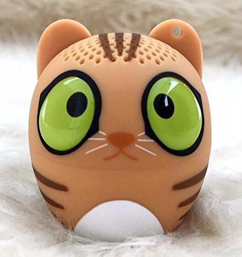 Mini Portable Bluetooth Pet/Cat Speaker with Clear / Loud Sound 3W Audio Driver, Hands-free Call &amp; Selfie Function. Work with iPhone5/6/7, iPad, iPod, HTC, Samsung, Laptop, Tablet.
