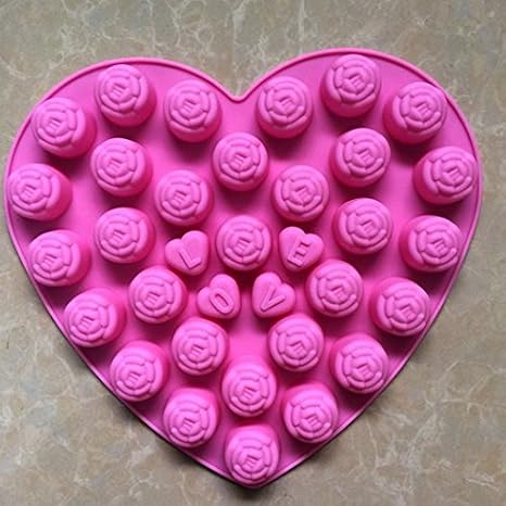 Amazon Com 1pcs Craft Art Silicone Mold Chocolate Fudge Cake
