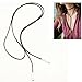 Women Fashion Necklace Chain, BOKOLI Gothic Style Long Black Velvet Punk Choker