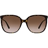 Michael Kors womens Mk2137u Anaheim Universal Fit Square Sunglasses