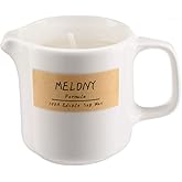 MELONY Soy Massage Oil Candle | Horeysuckle Galbanum | 2.82 OZ / 80G | Perfect Intensive Skin Treatment Candle | Nourishing with Almond Oil, Shea Butter & Cocoa Butter | Massage & Moisturise