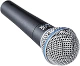 Shure BETA 58A Vocal Microphone with A25D Stand Adapter and Euro Thread view 9