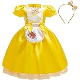 Dressy Daisy Goldilocks and the Three Bear Costume Children Storybook Character Outfit Fairy Tale Princess Dress Toddler Girl