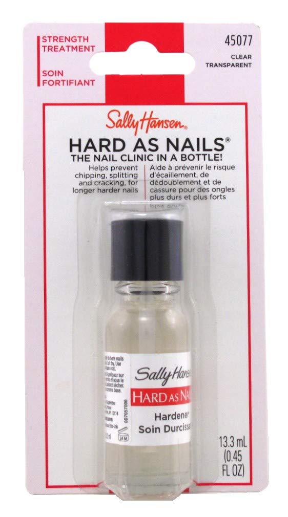Amazon.com : Sally Hansen Hard As Nails Strengthener Clear 0.45 Ounce
