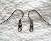 100pcs Ear Wire Fish Hooks 20mm ~Jewelry Making Findings~ (Gun Black)