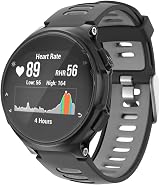 ISABAKE Silicone Watch Strap for Garmin Forerunner 735XT 235 230 630 620 S20 S5 view 2