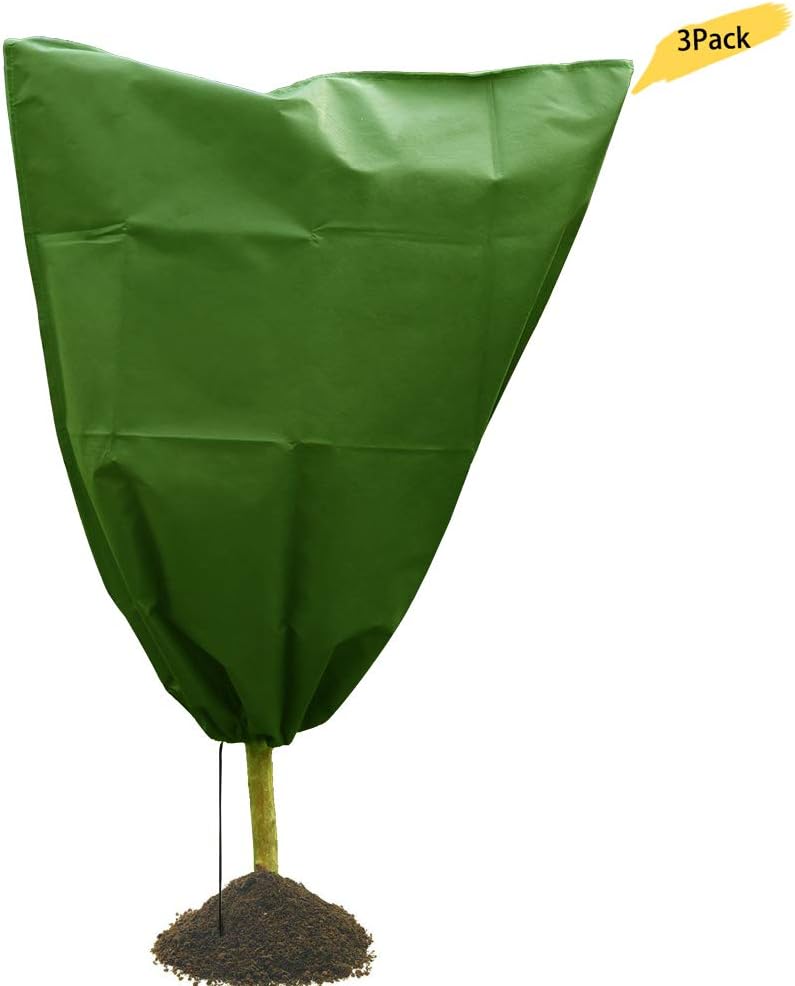 Plant Cover Frost Protection Blanket Fabric Shrub Jacket Winter