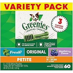 Greenies Petite Natural Dental Care Dog Treats, 36