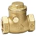 Homewerks 240-2-34-34 No-Lead Swing Check Valve, Female Thread x Female Thread, Brass, 3/4-Inch