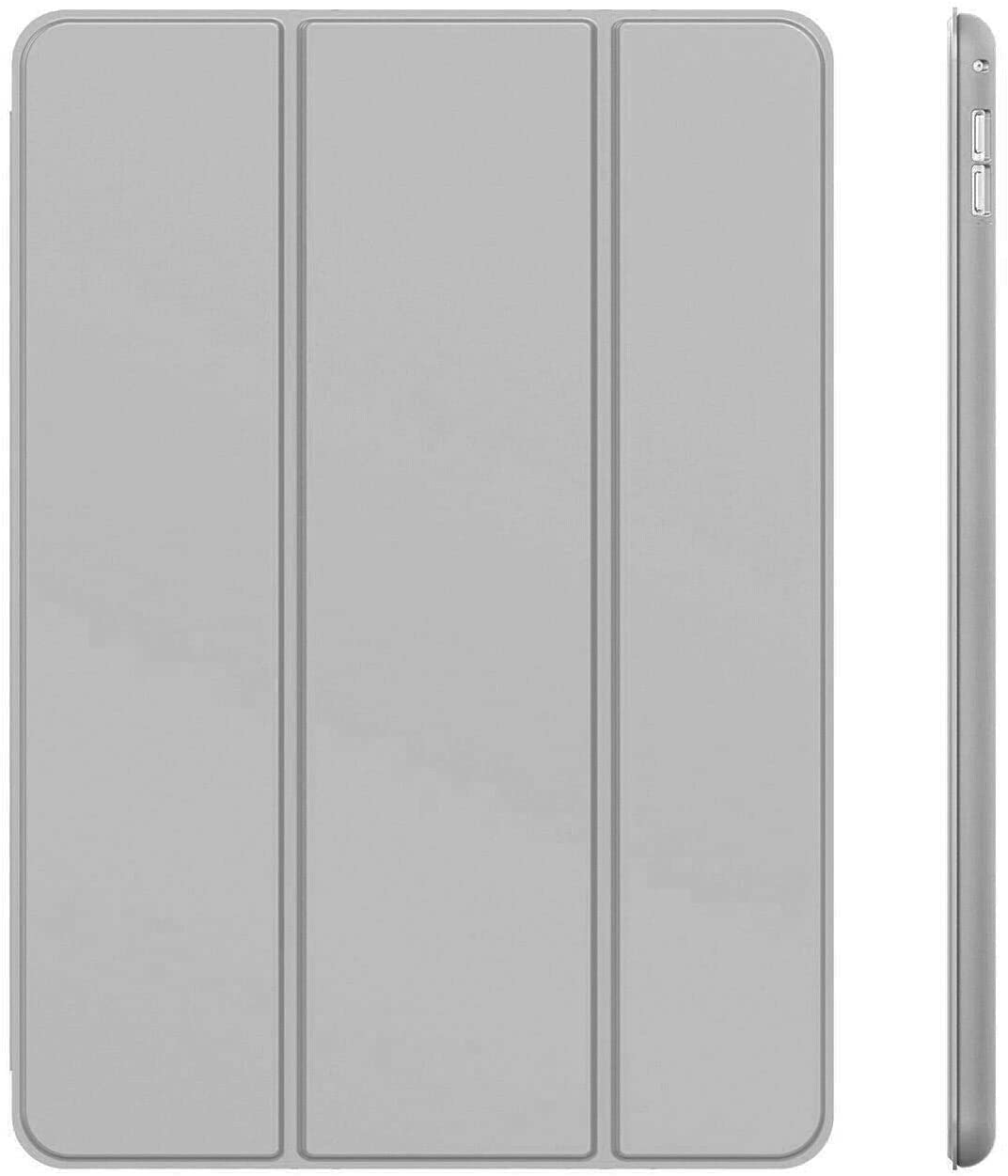 Case For Apple iPad Air 1 2013, iPad Air 2 2014, iPad 5th Generation 9.7” 2017 & 6th Gen 9.7” 2018, Slim Lightweight Smart Shell Stand Cover for iPad 9.7-inch (Gray)