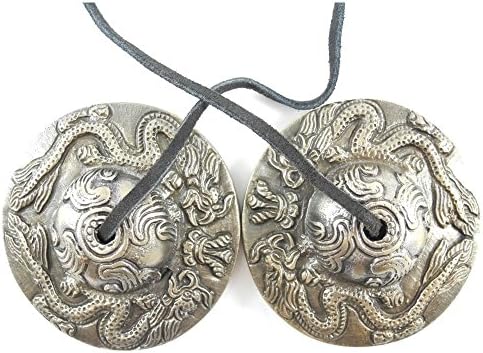 DRAGON MEDITATION TIBETAN GONG TINGSHA CYMBALS