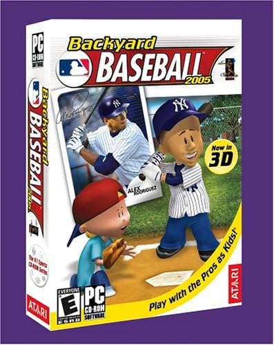 Amazon Com Backyard Baseball 2005 Pc Video Games
