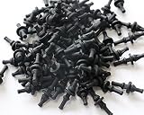 Rubber Screws for cooling fans, black, extra soft and stretchable, reduce vibration and noise, ship from Los Angeles