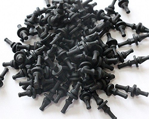 32 Pieces PC Case Fans Rubber Anti Vibration Flexible Mount Screw Pin Rivet