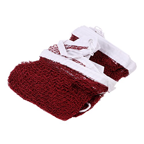 image for Prettyia Adjustable Height Badminton Volleyball Tennis Beach Net Set I