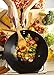 Colorful Bamboo Cooking Utensils - Wooden Serving Set | 5 Piece Utensil Set | Non Stick Wood Spoon & Spatula Gadgets For Kitchen | Cute Gift For Chefs