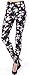 LMB Lush Moda Extra Soft Leggings With Designs- Variety Of Prints - Purple Florals 554