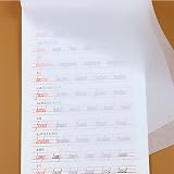 Kuou 50 Sheets Tracing Paper A4 Graphite Transparent Design Overlay view 7
