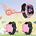 Themoemoe Kids Smartwatch Phone, Kids GPS Track Watch Waterproof Smart Watch for Kids 3-14 with SOS Anti-Lost Sim Card Smartwatch with Camera Birthday Gift for Boys Girls(Pink)