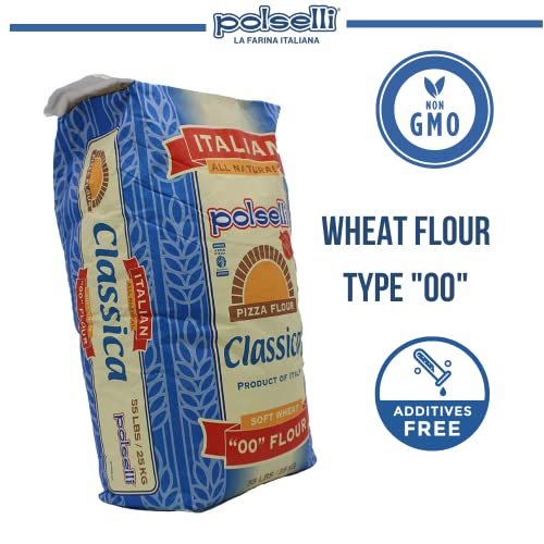 Classica, Tipo 00 Double Zero Flour, for Pizza, Bread, Pastas, and more