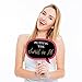 Big Dot of Happiness Funny Chic Sweet Sixteen Birthday - Pink, Black and Gold - 16th Birthday Party Photo Booth Props Kit - 10 Piece