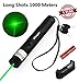 Whispex Tactical Green Hunting Rifle Scope Sight Laser Pen, Demo Remote Pen Pointer Projector Travel Outdoor Flashlight, LED Interactive Baton Funny Laser Toy