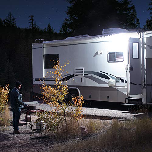 Lumitronics RV LED Surface Mount Porch Scare Light with Mounting Gasket