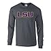 LSU Tigers Long Sleeve Tshirt Charcoal