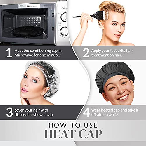 Heat cap for deep conditioning heat cap heating cap for deep