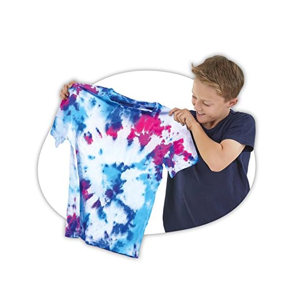 Tybo-Tie-Dye-Design-Studio-Craft-Kit Tybo Design Studio, Arts and Crafts, Tie Dye, Easy to Use Kit, Creative Fun, Ultimate Mess Free Fun for Boys and Girls…