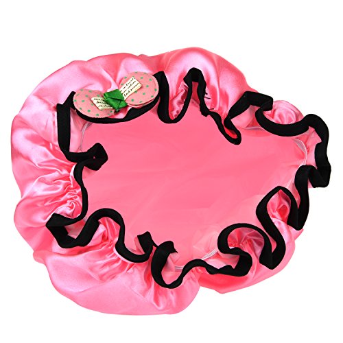 NKTM Children Shower Cap Cute Waterproof Double Layer Kids Cartoon Shower Hat 2 Pack