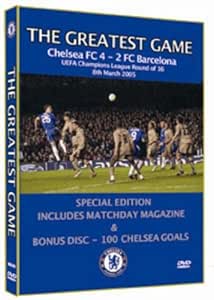Amazon Com The Greatest Game Chelsea Fc 4 2 Fc Barcelona Import Anglais Movies Tv