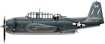 Amazon Com Hobby Master 1219 Tbm 3 Avenger Vc 88 Uss Saginaw Bay 1 72 Scale Diecast Model Toys Games