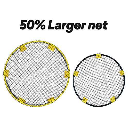 Spikeball Rookie Kit - 50% Larger Net and Ball - Played Outdoors, Indoors, Yard, Lawn, Beach - Desig - //coolthings.us