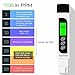HASFINE TDS Meter Water Quality Tester, Professional 3 in 1 TDS,EC and Temperature Meter, Accuracy Testing Pen 0-9999 PPM Meter,Digital Conductivity Meter for Drinking Water, Aquariums,Pool