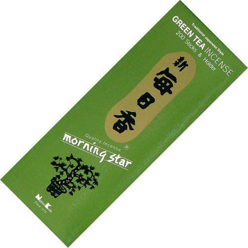 The New Age Source Morning Star Incense 200 Sticks Green Tea Each