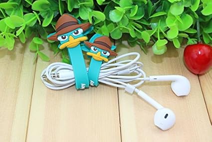 Hello Berry イヤホン ヘッドフォン ケーブル 巻き取りホルダー コードホルダー アクセサリー 猫 ジョー ルフィ アイスプリンセス ミッキー型 カートン キャラクター 小物 収納 Hello Berry イヤホン ヘッドホンアクセサリ Amazon