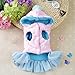 Puppy Clothes,Haoricu Chiens Velvet Dog Dress Pet Clothes Clothing Small Puppy winter warm Custome (S, Pink)