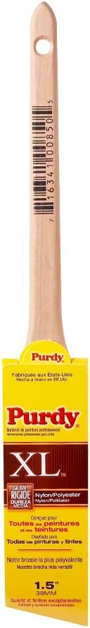 Purdy 144080315 XL Dale Nylon/Polyester Brush Angle Sash, Light Brown, 1-1/2", Natural - Image 3