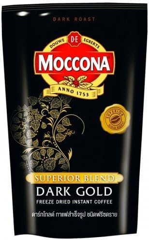 Moccona, Dark Gold, Freeze Dried Instant Coffee, Superior Blend, 120 g. [Pack of 1 piece]