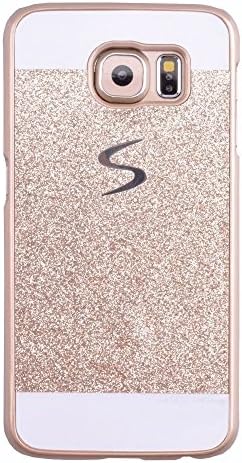 Galaxy S7 Case,Inspirationc® eauty Luxury Diamond Hybrid Glitter Bling Hard Shiny Sparkling with Crystal Rhinestone Cover Case for Samsung Galaxy S7--Gold