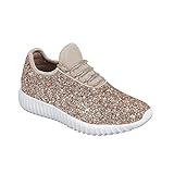 Link Lace up Rock Glitter Fashion Sneaker For Children/Girl/Kids