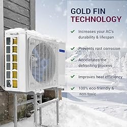 DELLA Vita Series 12000 BTU Mini Split AC 21 SEER2